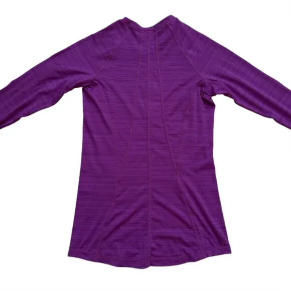 Athleta Pacifica UPF Rash Guard Fuchsia Swim Activewear XS - Picture 4 of 4